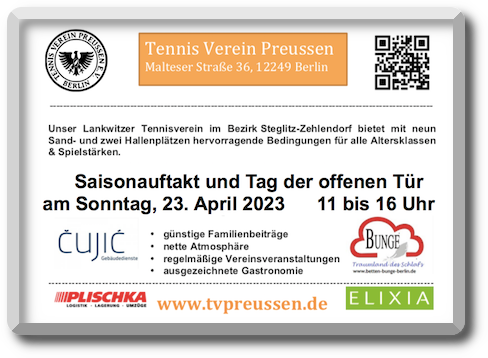 Tag der offenen Tür / Saisoneröffnung